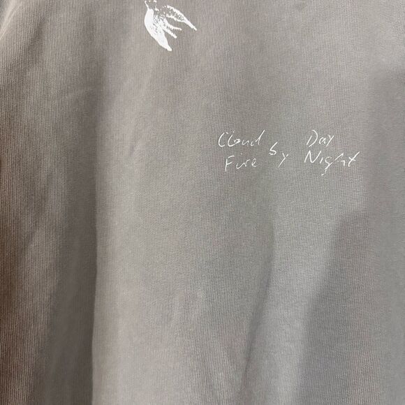 Elwood grey & white kingdom movement crewneck medium - Picture 3 of 7